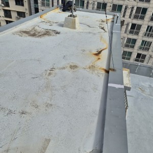 옥상 우레탄 방수 밑작업