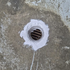 옥상 우수 드레인 방수