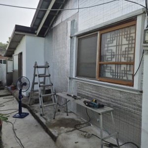 외벽 단열 공사
